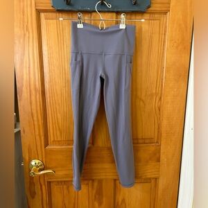 Athleta cropped leggings purple xxsp